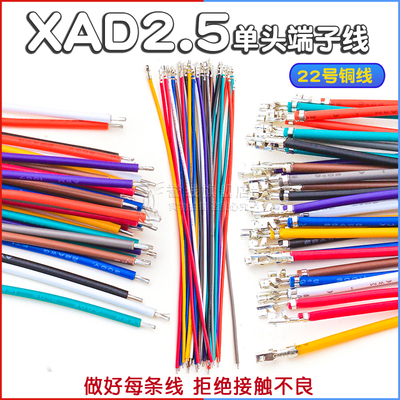 XAD2.5双排连接线JST带锁扣10/20/30/15/50cm端子线HX25068 XADRP