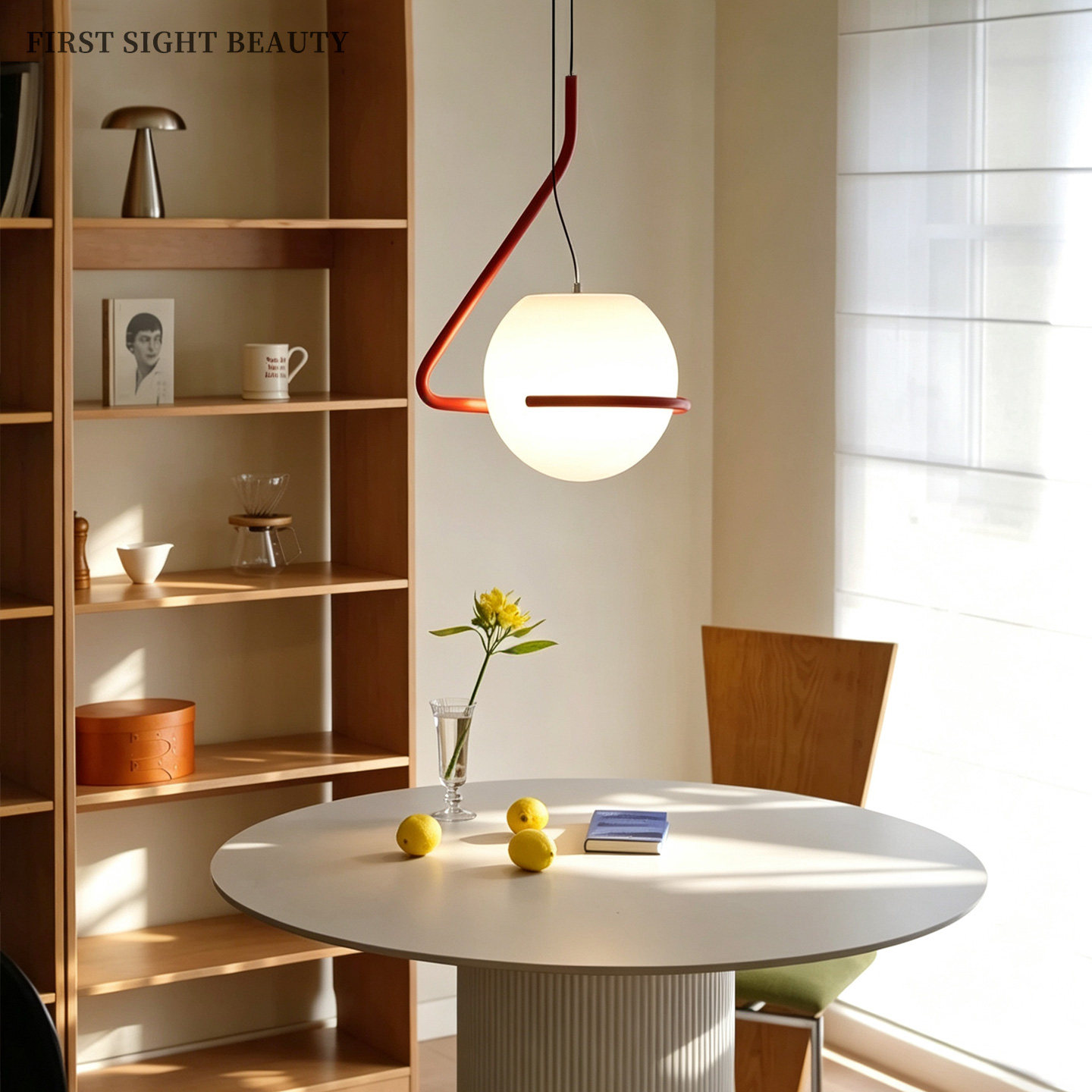 意大利Foscarini Tonda中古风吧台餐厅吊灯设计师简约卧室床头灯