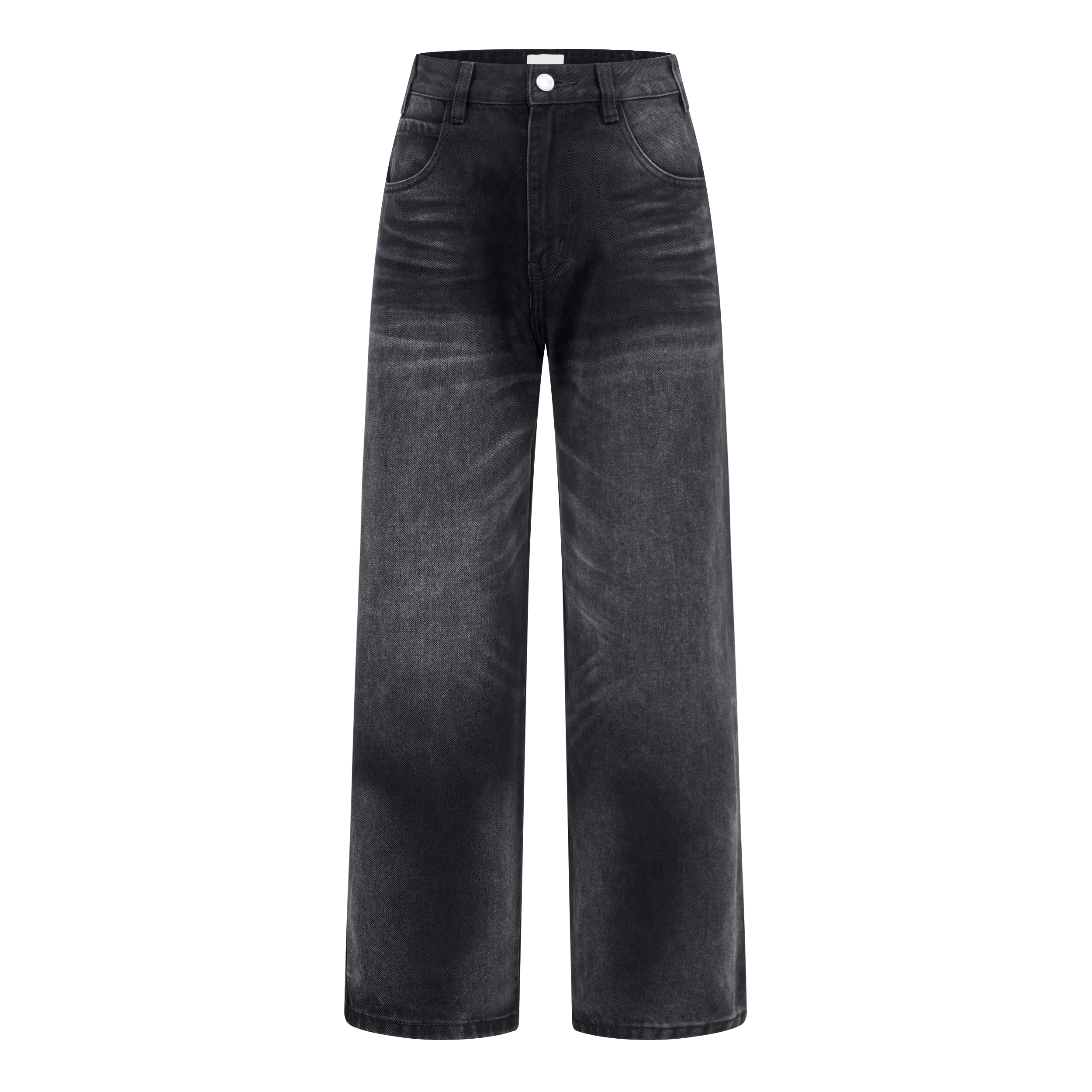 HOOCHEER赫奢50年代复古宽松手擦土耳其面料牛仔裤row风ross版型