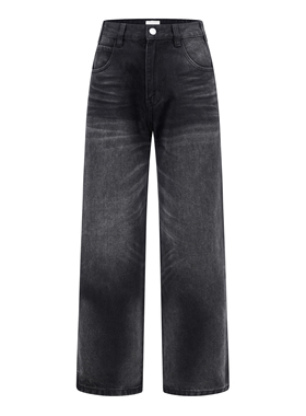 HOOCHEER赫奢50年代复古宽松手擦土耳其面料牛仔裤row风ross版型