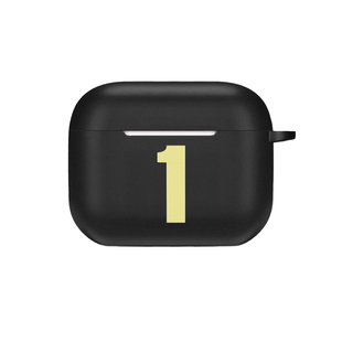kanye侃爷数字简约适用苹果AirPods4保护套1 3代无线耳机盒保护壳AirpodsPro3第二代保护套全包磨砂TPU软壳