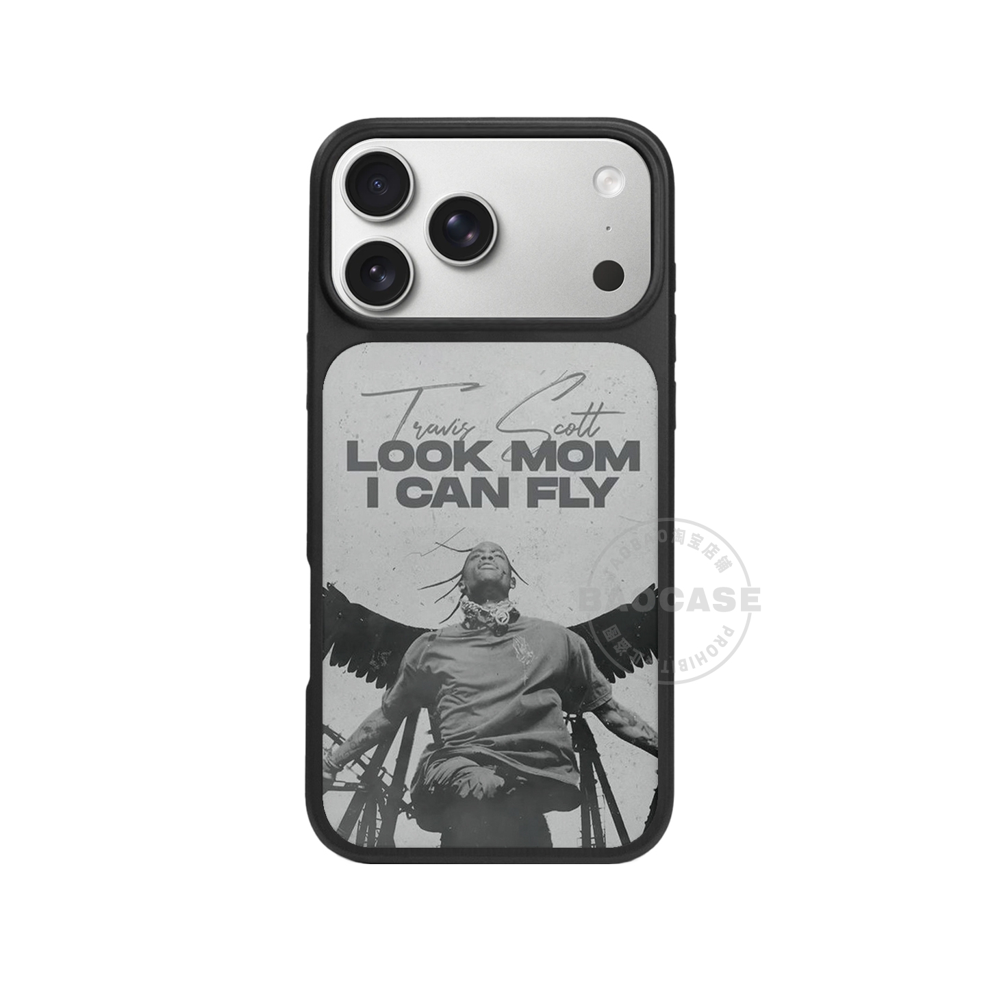 Travis Scott磨砂灰色高级适用苹果iPhone14磁吸手机壳magsafe全包13Promax保护套15简约时尚12潮酷16硬壳