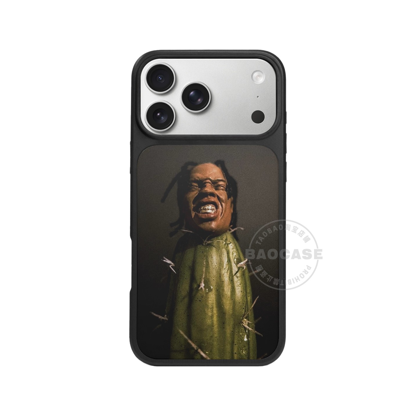 Travis Scott仙人掌磨砂适用苹果iPhone14磁吸手机壳magsafe全包13Promax保护套简约时尚12潮酷16硬壳