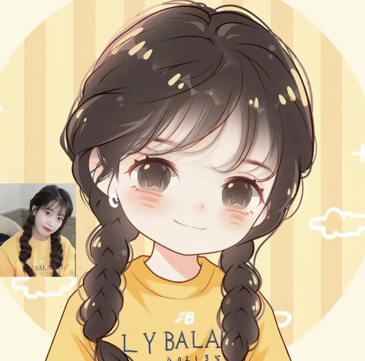 手绘头像定制原创约稿漫画真人照片转卡通设计情侣照片设计画头像