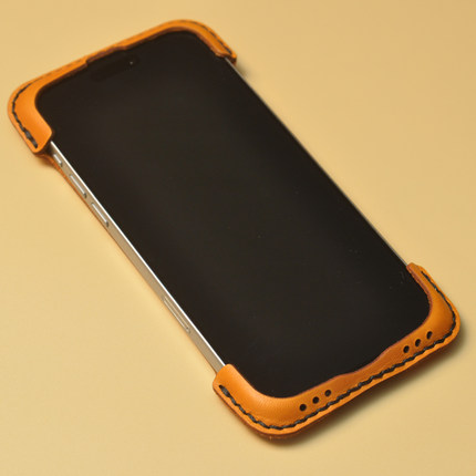 适用于苹果iphone 17 pro max 16 15 14 13牛皮手机壳保护套真皮防摔16e