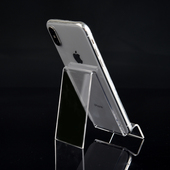 亚克力手机架透明柜台手机加厚展示架大屏手机展架记录仪火机架