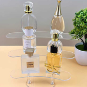 桌面轻奢ins亚克力香水展示架手办盲盒阶梯式 收纳架茶杯古玩摆放