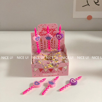 niceu|韩国ins粉色小朋友爱心