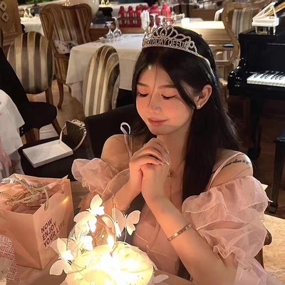 皇冠birthdayqueen女神头饰发箍