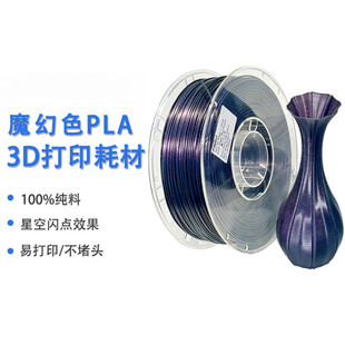 VisionSilk幻丝3D打印耗材 PLA魔幻色 闪点变色 PLA变色龙3d打印