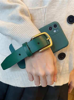 vivo戚薇同款iQOO手腕带Z8x手机壳12 11 Neo7竞速版Neo9 8 Neo6SE 5s皮带扣z7x Z6X手提Z5软z3全包Z1墨绿色10