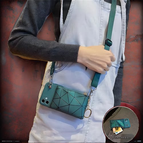 oppo适用A6手机壳Reno15 14 13K10K11K10K9零钱包FindX9 X8X7X6X5X3卡包A5A3A2A1Pro斜挎背带挂绳A72A58套A57