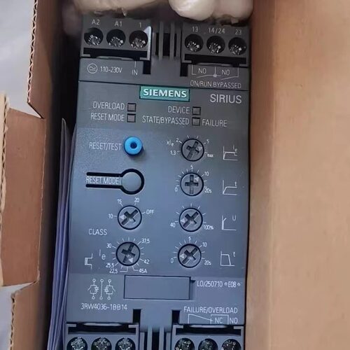 西门子SIEMENS 3RW4036-1BB14 45A 22kW软启动器