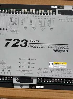 WOODWARD伍德沃德数字调速器723 PLUS速度控制板模块 9906-619