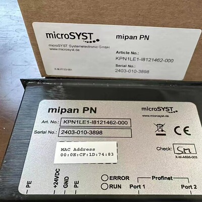 德国microSYST备件 KPN1LE1-I8121462-000
