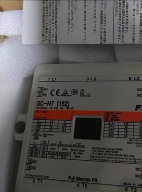 富士电气 SC-N7交流接触器 SC1FBAA-122