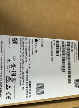 西门子SIEMENS变频器 6SL3546-0FB21-1FA0
