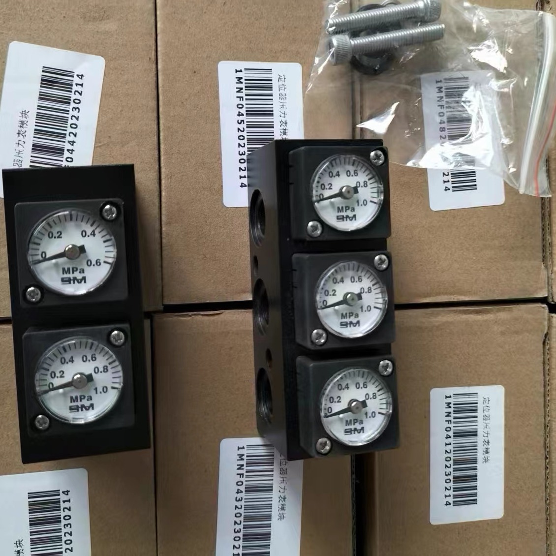 西门子SIEMENS阀门定位器压力表模块 6DR4004-1M 6DR4004-2M