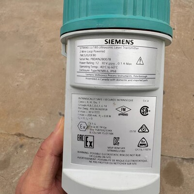 SIEMENS西门子SITRANS LU180超声波液位计 7ML5202-0EB0