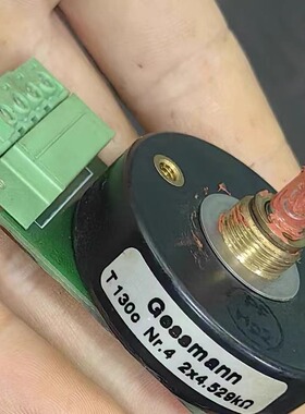GESSMANN杰斯曼T130电位器 4，2x4.529kΩ
