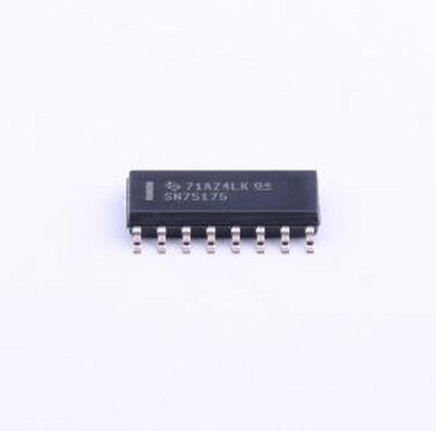 SN75175DR RS-485/RS-422芯片 四通道差分线接收器 SOIC-16