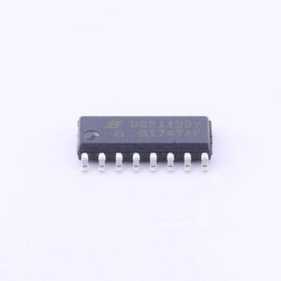 DG211BDY-T1-E3 模拟开关/多路复用器 改进型四通道CMOS模拟开关