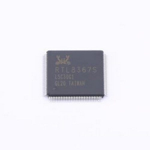 RTL8367S-CG 以太网收发器 5+2端口10/100/1000M交换控制器 LQFP-
