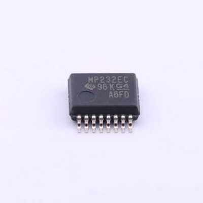 MAX3232ECDBR RS232芯片 MAX3232E 3.3V至5.5V多通道RS-232线路驱