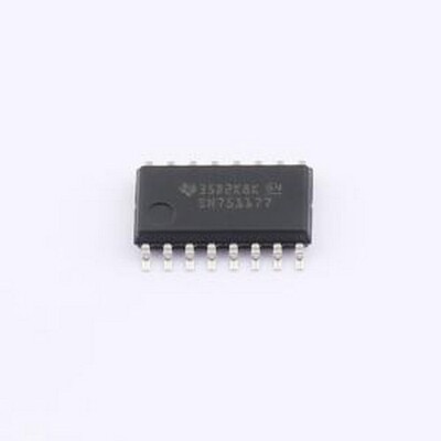 SN751177NSR RS-485/RS-422芯片 双差分驱动器和接收器 SO-16-208