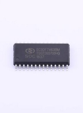 SC92F7463BM28U 单片机(MCU/MPU/SOC) SC92F7463BM28U SOP-28-8.5