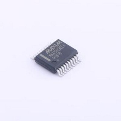 MAX3223EEAP+ RS232芯片 ±15kV ESD保护，1μA，3.0V至5.5V，250