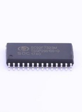 SC92F7323M28U 单片机(MCU/MPU/SOC) SC92F7323M28U SOP-28-300mi