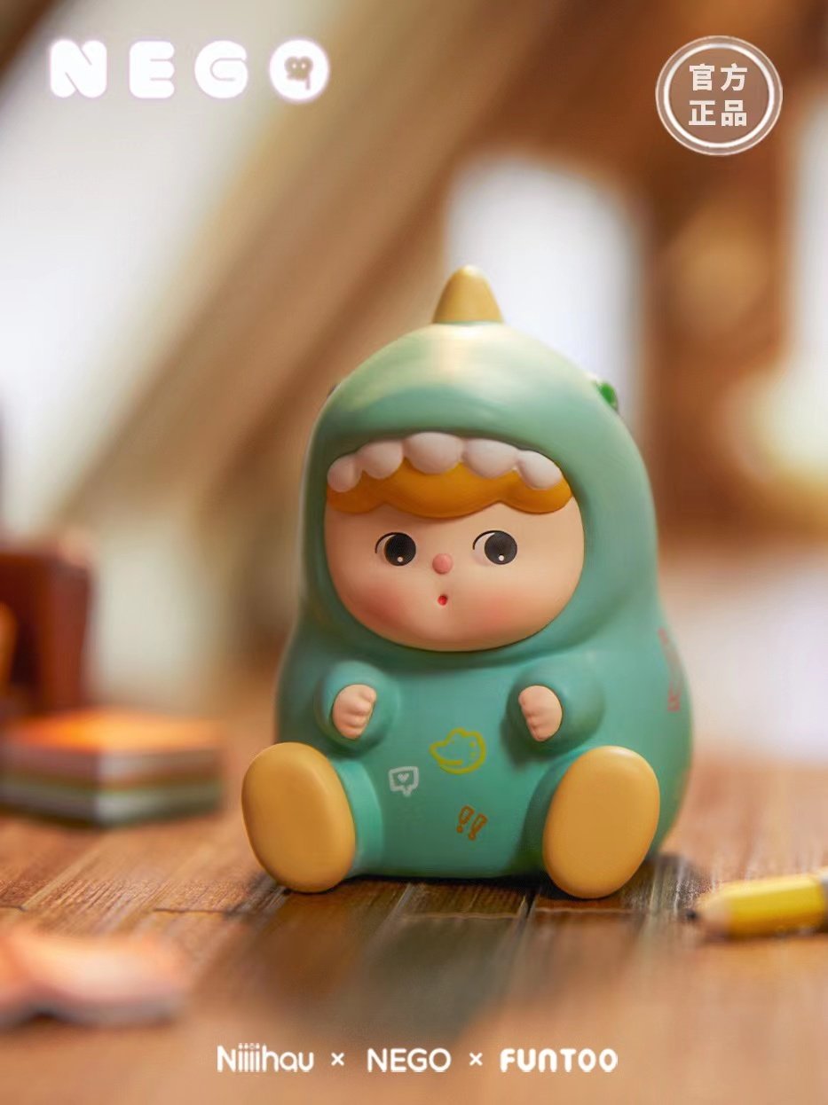 正版niiiihua你好岛nego你想吃什么系列潮玩手办盲盒可爱公仔摆件