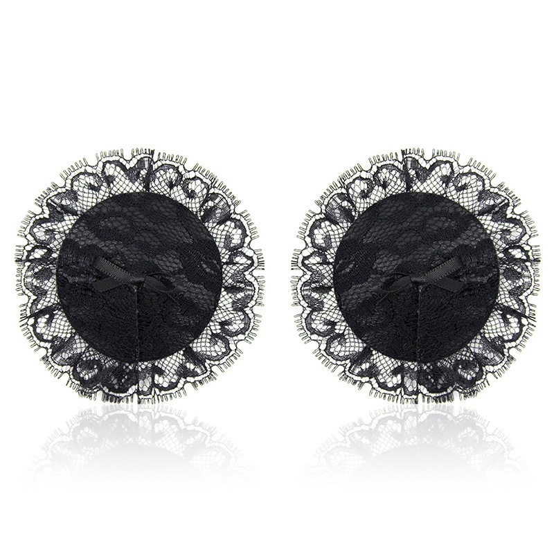 内衣配饰隐形无痕硅胶文胸圆心形亮片蕾丝乳贴血滴子乳贴