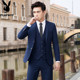 男士 新郎结婚礼服商务职业正装 修身 花花公子西服套装 休闲西装 外套