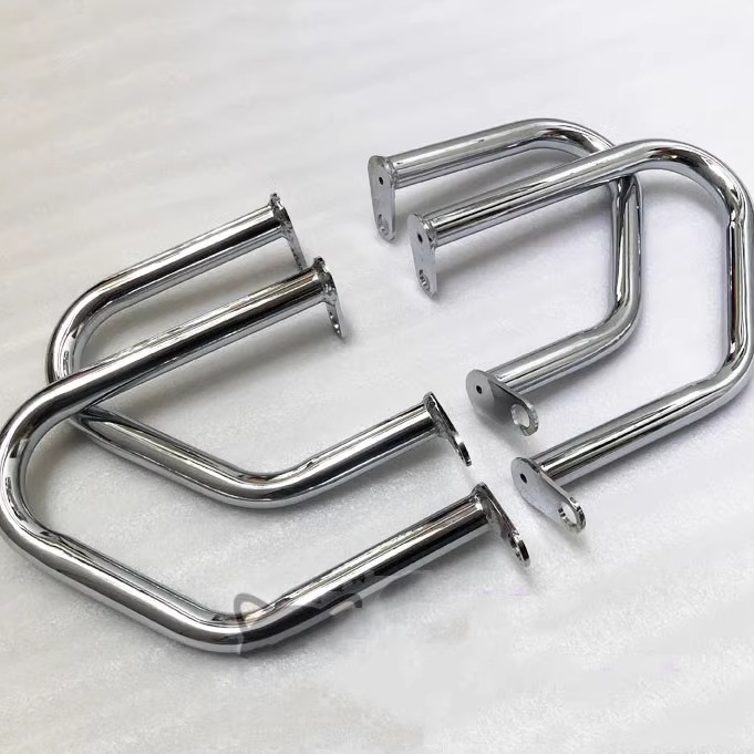 适用凯旋 Bobber T100 T120 17-20款改装保险杠 加宽车身护杠防摔