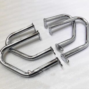 适用凯旋 Bobber T100 T120 17-20款改装保险杠 加宽车身护杠防摔