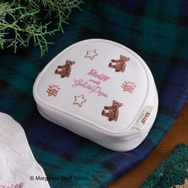 gelato pique25秋冬新品女收纳包Steiff熊星星化妆包PWGB255721,箱包皮具/热销女包/男包,手拿包,淘宝优惠券,粉丝福利购,淘宝优惠卷