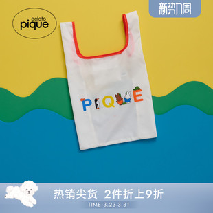 gelato 女米菲联名印花小环保袋手提袋PWGB254537 pique25秋冬新品