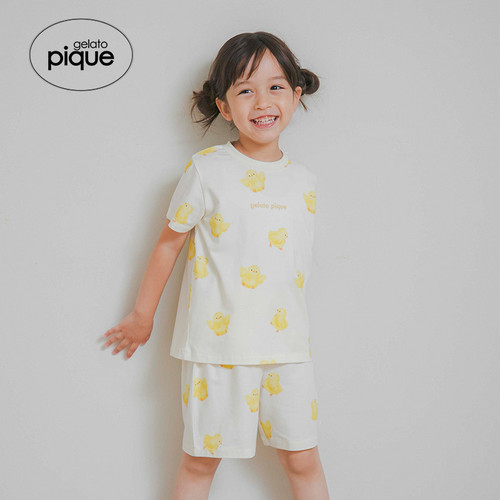 gelatopique小黄鸡柔软短裤睡裤