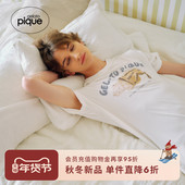gelato T恤PMCT254952 睡衣睡眠猫短袖 pique25秋冬新品 男女同款