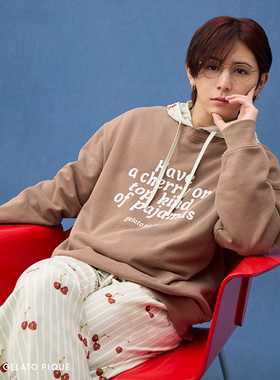 【山田凉介同款】gelato pique25秋冬新品情侣字母睡衣PUCT255206