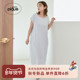 女睡裙纯色宽松棉质无袖 gelato pique25秋冬新品 连衣裙PWCO254355