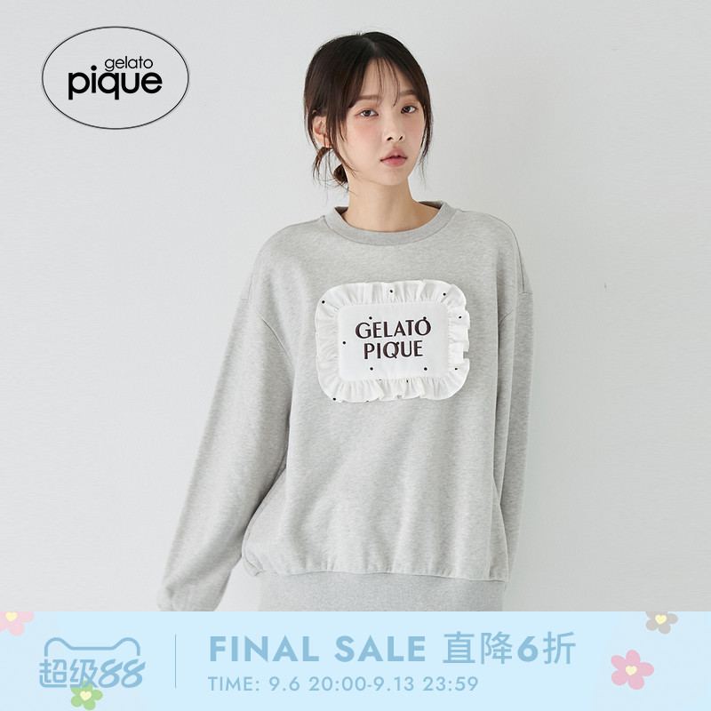 gelato pique26春夏新品女睡衣立体枕头长袖套头衫居家PWCT261326