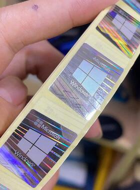 2021新款原装正品微软Windows11贴纸 WIN11标签笔记本电脑LOGO