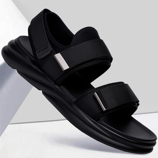 凉拖软底外穿开车运动沙滩鞋 凉鞋 休闲两用男士 男2025夏季 子潮 新款