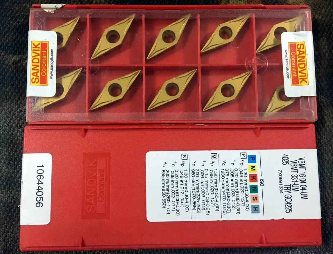 VBMT160404 UM4025 山特维克/数控刀片/数控刀具/SANDVIK 五金/工具 其他刃具 原图主图