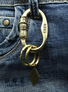 mdns钥匙扣铜花生人钥匙扣个性钥匙扣挂件余文乐钥匙扣创意礼品