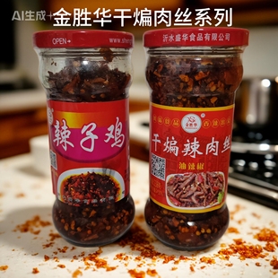 山东金胜华干煸辣肉丝酱金胜华辣子鸡酱盛华辣椒酱系列拌面酱