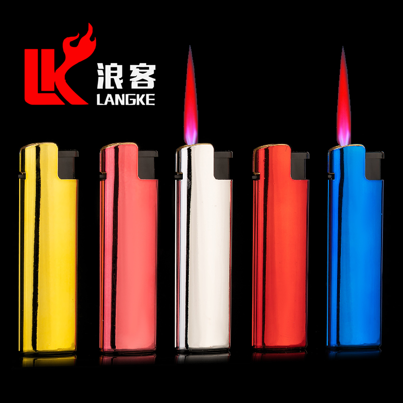浪客金属充气防风打火机